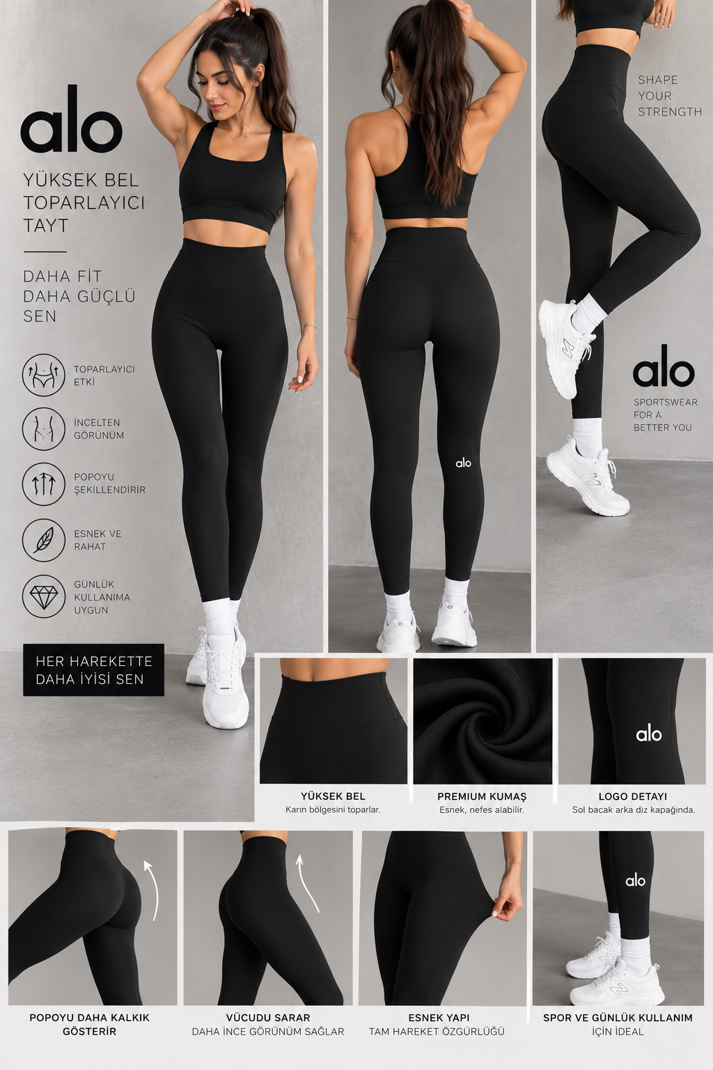 Toparlayıcı Tayt & Büstiyer Takım – Replika üründür 

Fit görünüm, toparlayıcı etki, güçlü stil.